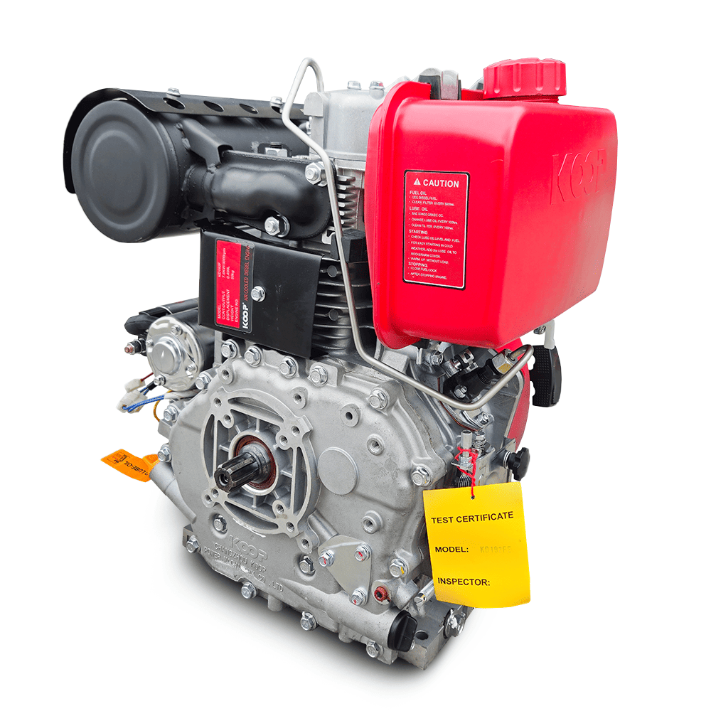 Motor Koop 192F Diesel para Mini Excavadora - Imagen 3