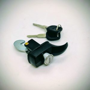 Cerradura tapa motor de mini excavadora