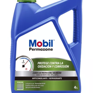 Mobil Permazone Anticongelante y Refrigerante 4L