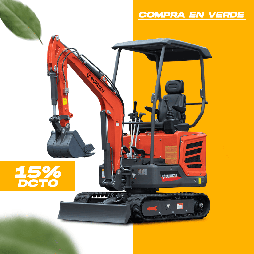 Mini Excavadora BURUZU BT18 PRO